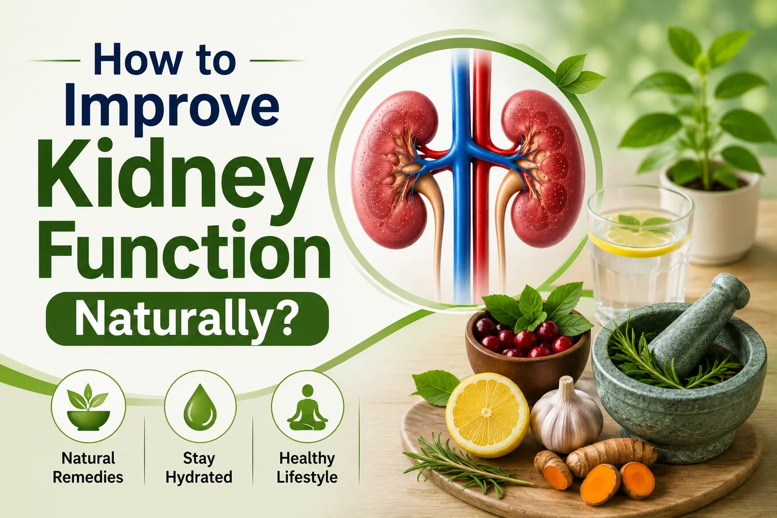 How to Improve Kidney Function Naturally?